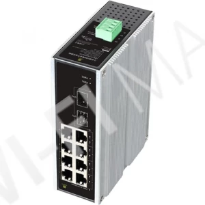 Conexpro GNT-IG1210GF-DC, промышленный с 8 LAN (1 Гбит/с) и 2 SFP портами неуправляемый коммутатор