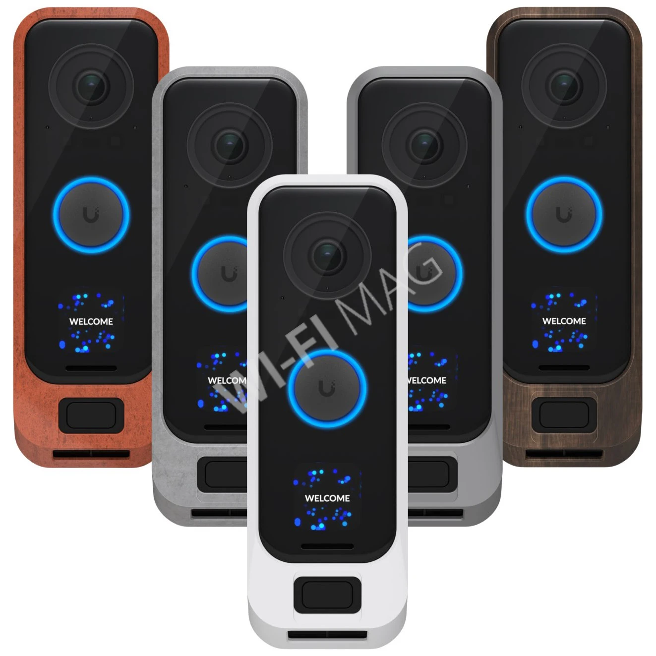 Ubiquiti G4 Doorbell Pro Cover Brick Design (цвет: кирпич) чехол для видеодомофона G4 Doorbell Pro