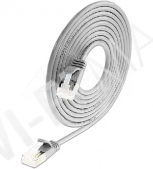 Кабель Wirewin SLIM LIGHT STP Cat.6A, 3.0 м серый