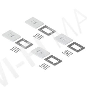 Ubiquiti Vertical 4-Port Paintable Keystone Wall Plate (4-pack) вертикальные панели с 4-мя слотами Keystone (4 штуки)