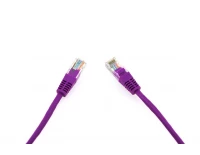 Кабель патч-корд Masterlan patch cable UTP, Cat5e, 0.5 м, неэкранированный, фиолетовый