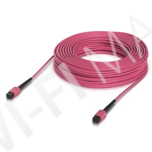 Ubiquiti Unifi OM4 MPO-12 UPC Fiber Patch Cable (30 m) оптический кабель / патч-корд (30 метров)