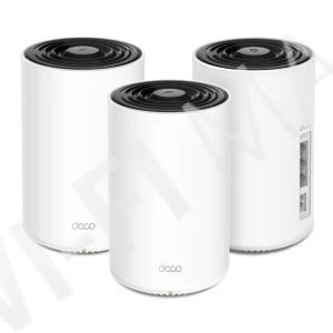 TP-Link Deco PX10 AX1500+AV1000 (3-pack), гибридная двухдиапазонная Mesh-система Wi-Fi 6 (3 устройства)