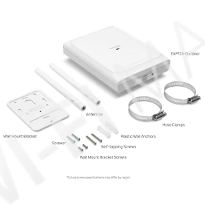 TP-Link EAP725-Outdoor (EU) BE3600 Omada, уличная двухдиапазонная точка доступа Wi-Fi 7 c PoE In