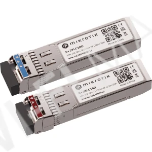 Mikrotik S+2733LC10D (2-pack) 10 Гбит/с, SM, LC, 10км, Rx/Tx:1330/1270нм, WDM/BiDi, модуль SFP+ (2 штуки)