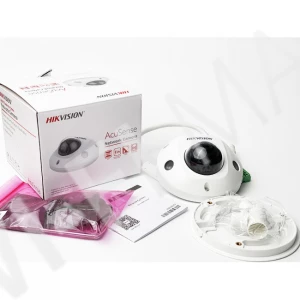 Hikvision DS-2CD2543G2-IS(2.8 mm) 4Мп уличная купольная с EXIR-подсветкой до 30 м и микрофоном IP-видеокамера