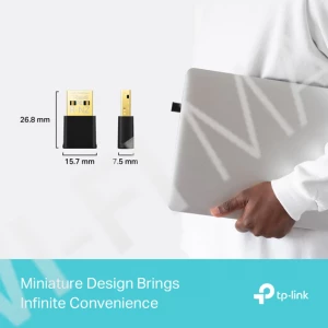 TP-Link Archer TX20U Nano AX1800, беспроводной Wi-Fi 6 USB‑адаптер