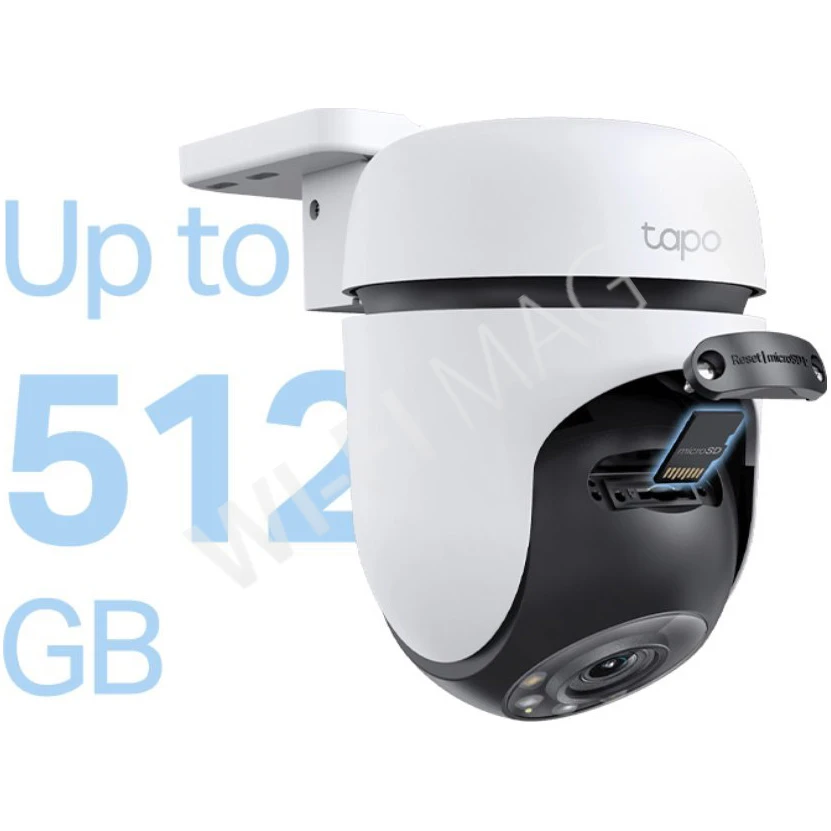 TP-Link Tapo C510W, 3Мп уличная поворотная с цветным ночным видением и ИК-подсветкой до 30 м Wi‑Fi-камера