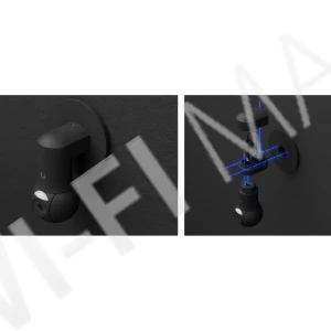 Ubiquiti UniFi Protect Gang Box Mounting Plate Black, черная пластина для сопряжения камер с распределительными коробками