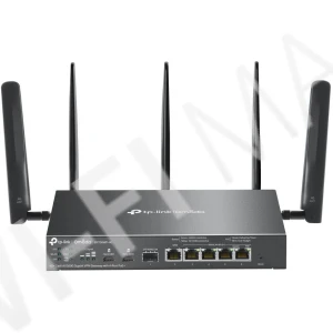 TP-Link ER706WP-4G AX3000, гигабитный VPN-шлюз Omada 4G+Cat6 с 4 портами PoE+