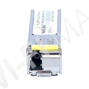 Max Link 1.25G SFP industrial optical module, WDM(BiDi), SM, Tx1550/Rx1310nm, 20km, 1xLC connector, DDM, оптический модуль