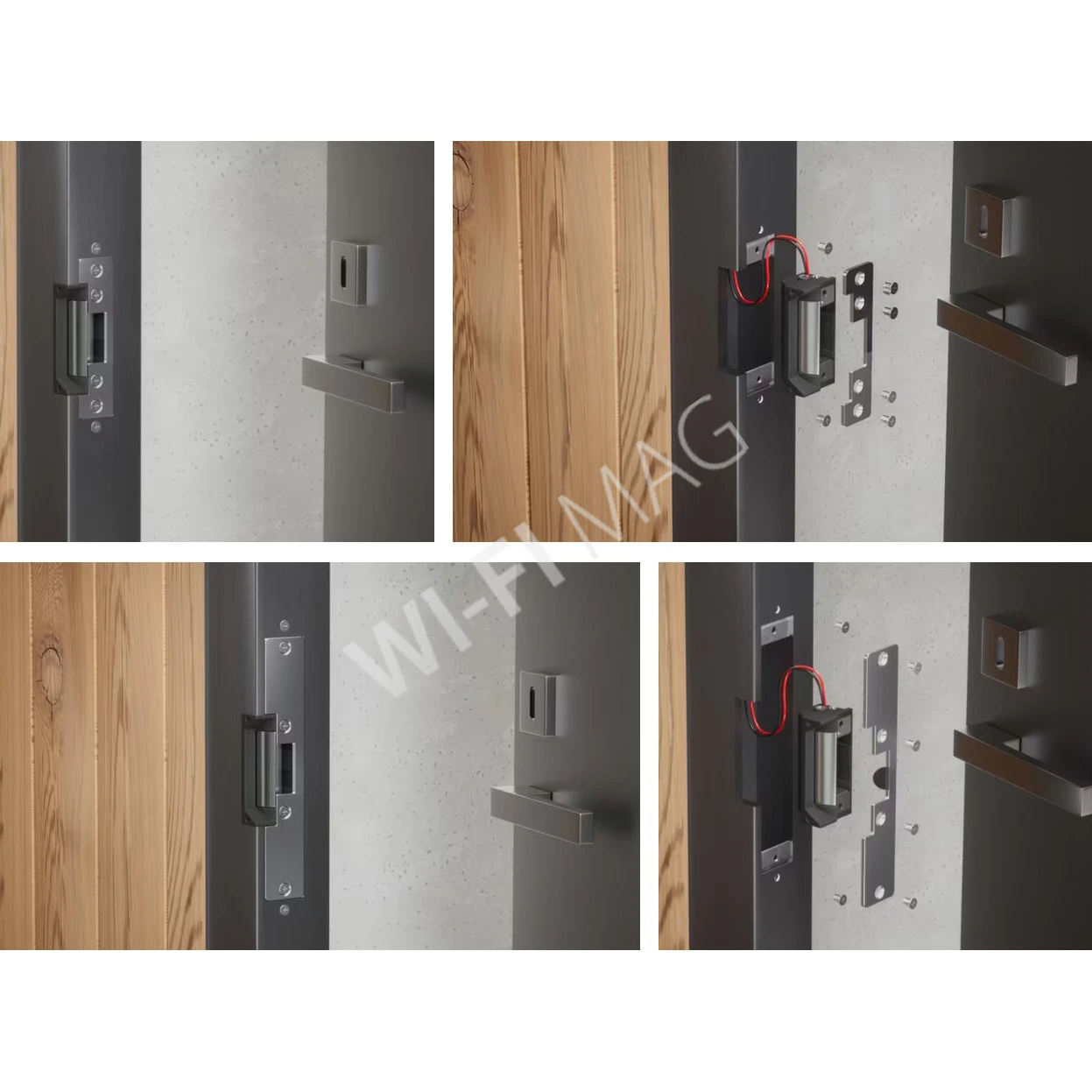 Ubiquiti UniFi Access Fail-Secure Strike Lock 15mm, электрический замок с защелкой и защитой от сбоев