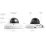 Ubiquiti UniFi G6 Mini Dome Camera White, 8 Мп PoE с двусторонней аудиосвязью и ночным видением белая IP-видеокамера