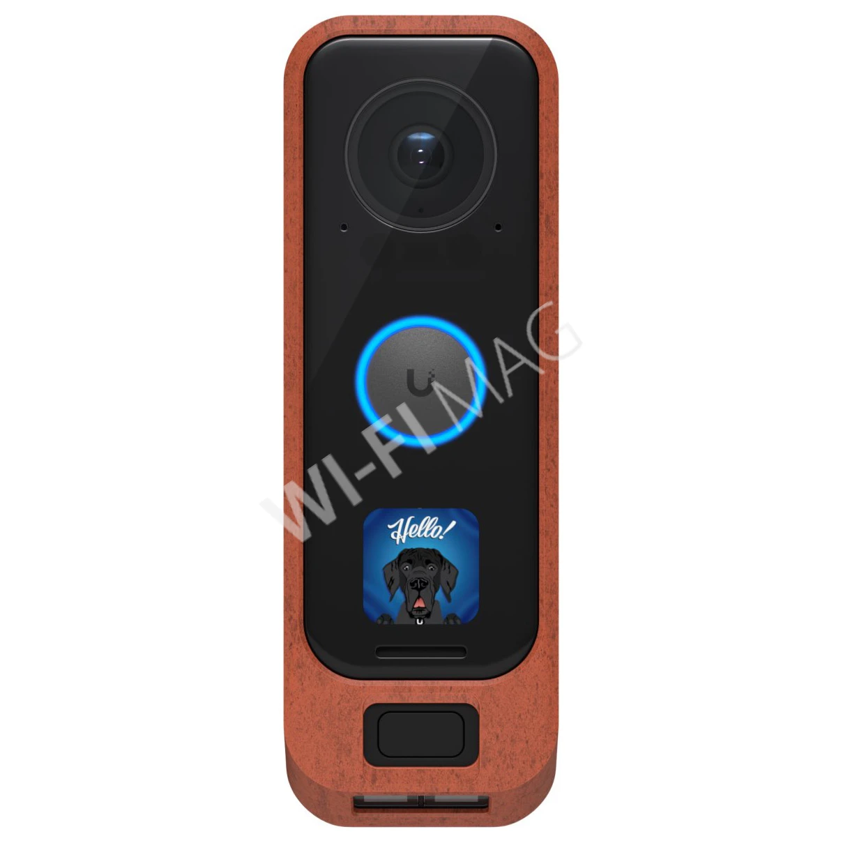Ubiquiti G4 Doorbell Pro Cover Brick Design (цвет: кирпич) чехол для видеодомофона G4 Doorbell Pro