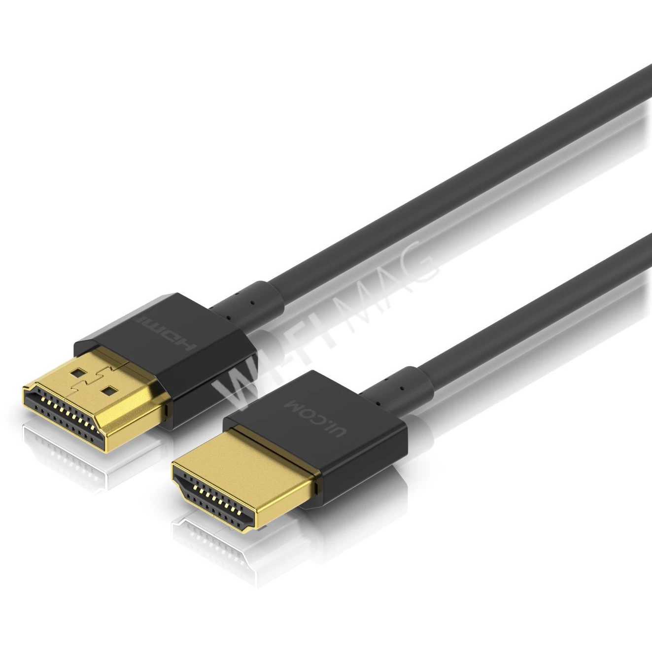Ubiquiti Nano-Thin HDMI Cable (1 метр) тонкий HDMI-кабель стандарта 2.1b черный
