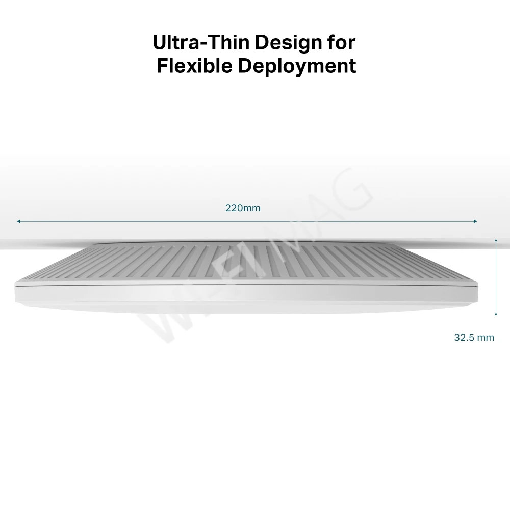 TP-Link EAP770 BE9300, трехдиапазонная точка доступа Omada Wi-Fi 7 с поддержкой PoE