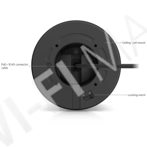 Ubiquiti UniFi Video Camera G6 Pro Turret Black, 8 Мп черная уличная PoE+ турельная c 2,36-кратным оптическим зумом IP-видеокамера