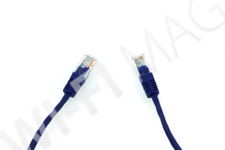 Кабель патч-корд Masterlan patch cable UTP, Cat5e, 1 м, неэкранированный, синий