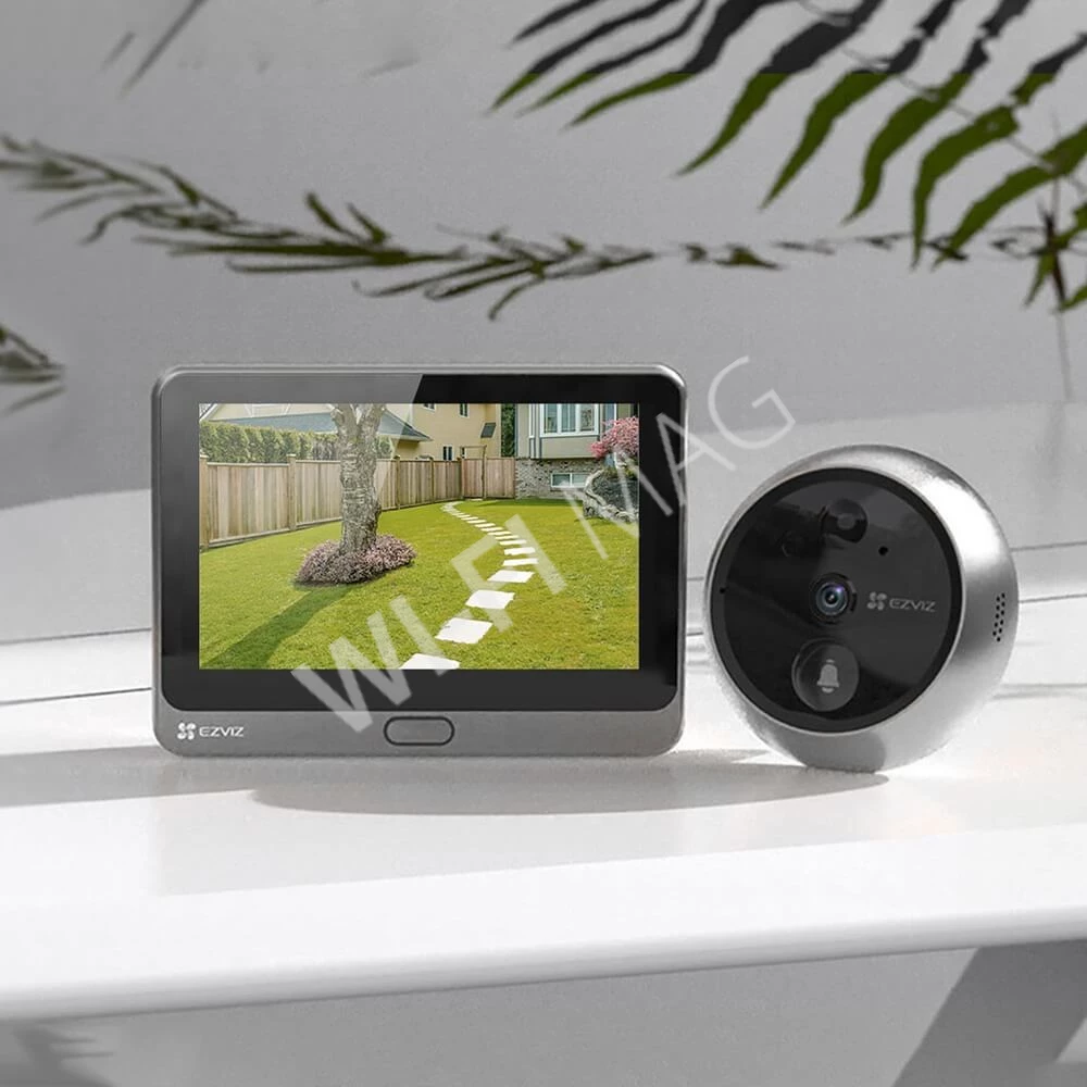 Ezviz CS-DP2 2K Smart Door Viewer, умный беспроводной видеоглазок Wi-Fi и сенсорный экран