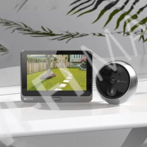 Ezviz CS-DP2 2K Smart Door Viewer, умный беспроводной видеоглазок Wi-Fi и сенсорный экран