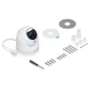 Ubiquiti UniFi G6 Edge Turret Camera, 8 Мп уличная PoE+ с двусторонней аудиосвязью и ночным видением белая IP-видеокамера