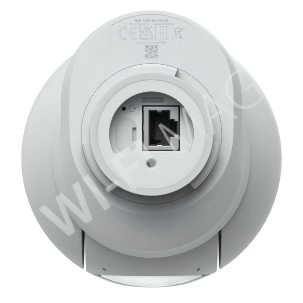 Ubiquiti UniFi G6 PTZ Camera White, 8 Мп уличная PoE+ с 10-кратным зумом и 2-мя объективами белая IP-видеокамера