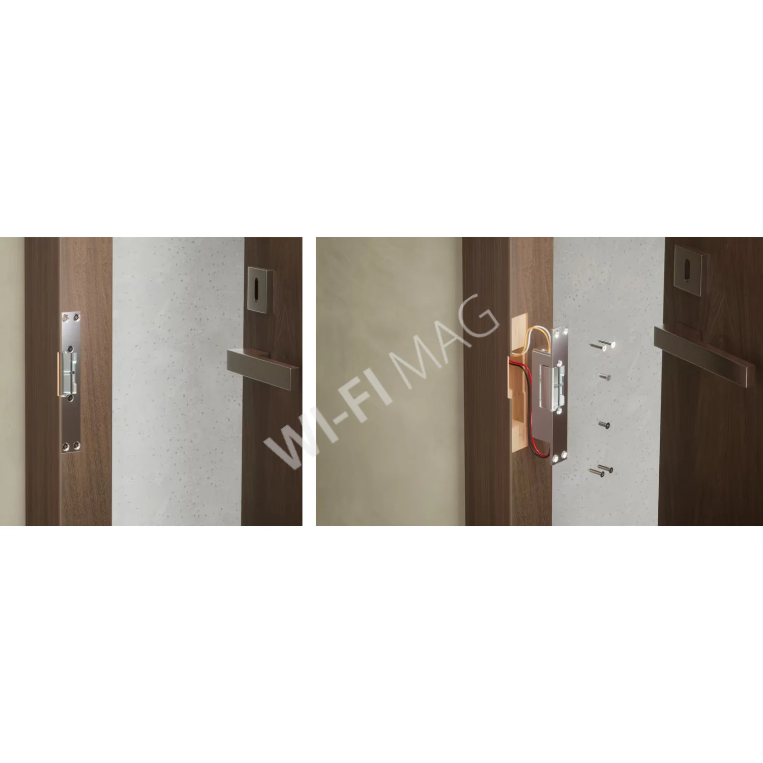 Ubiquiti UniFi Access Fail-Secure Strike Lock 8mm, электрический замок с защелкой и защитой от сбоев