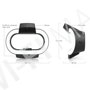 Ubiquiti G6 180 Enhancer Black, черный расширитель функционала для камеры UVC-G6-180 с прожектором, звуком и ИК-усилителем
