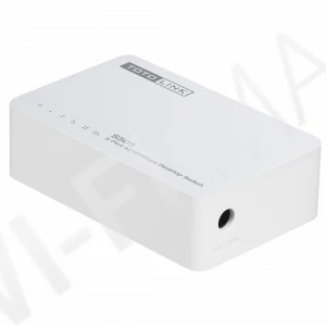 Totolink S505, 5-портовый RJ45 (10/100 Мбит/с) неуправляемый коммутатор