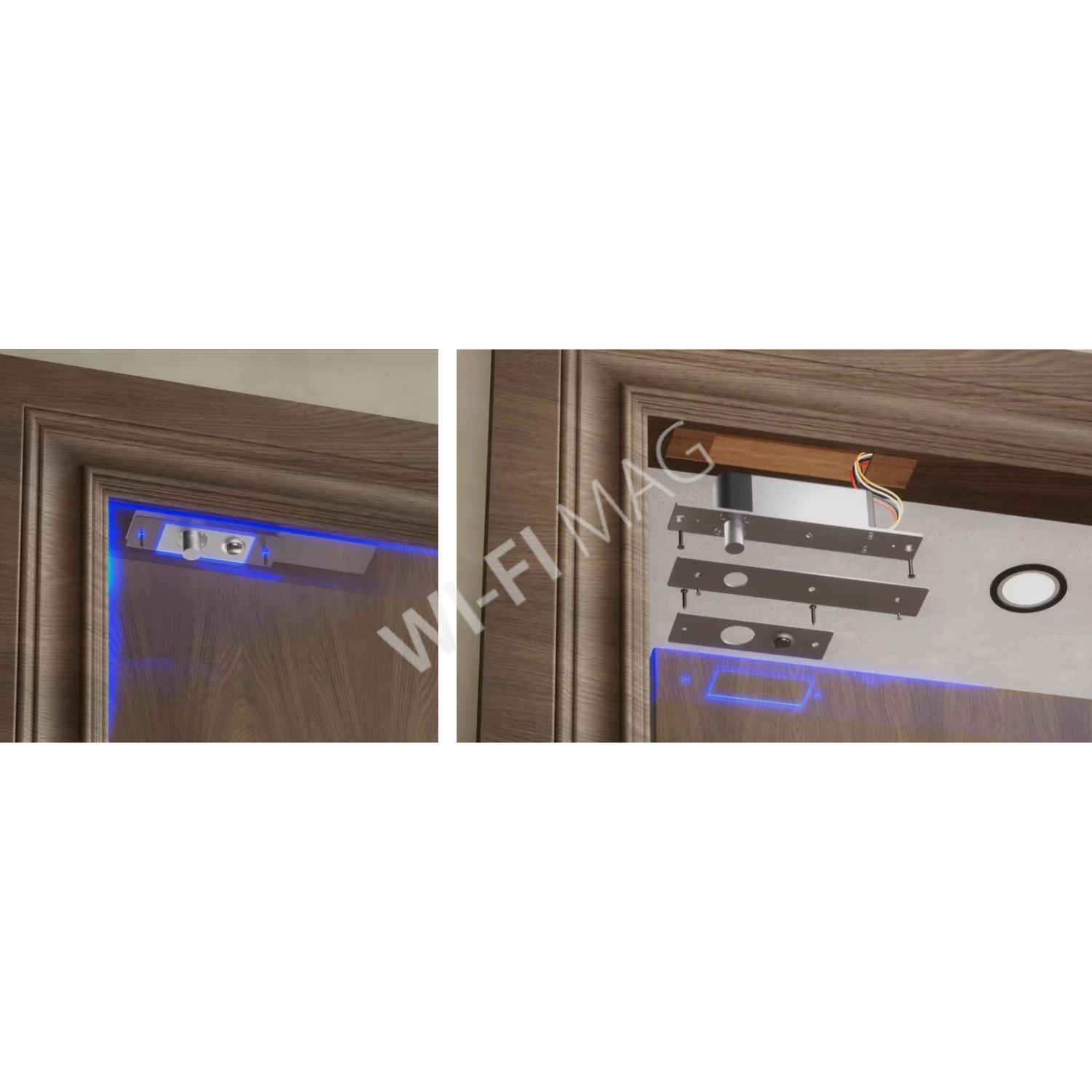 Ubiquiti UniFi Access Fail-Safe Bolt Lock, электрический замок с защелкой с функцией аварийного открытия