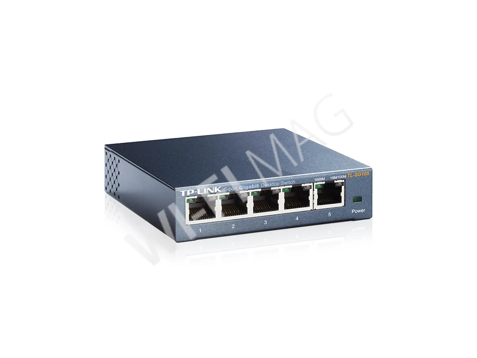 TP-Link TL-SG105, 5-портовый гигабитный настольный коммутатор