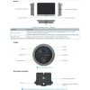 Ezviz CS-DP2 2K Smart Door Viewer, умный беспроводной видеоглазок Wi-Fi и сенсорный экран