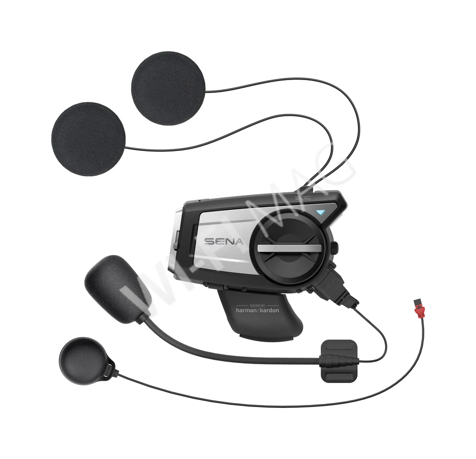 SENA 50C Bluetooth 5.0 мотогарнитура cо встроенной 4K экшн-камерой