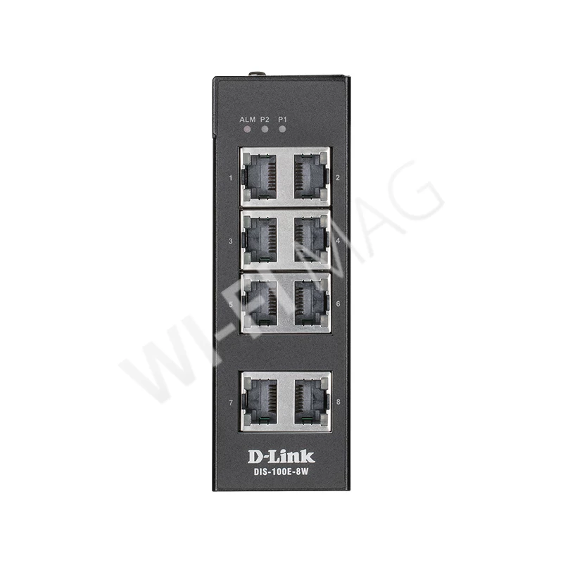 D-Link DIS-100E-8W, 8-портовый неуправляемый коммутатор