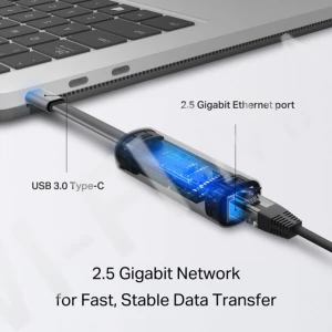 TP-Link UE302C, USB 3.0 Type-C/2.5 Gigabit Ethernet сетевой адаптер