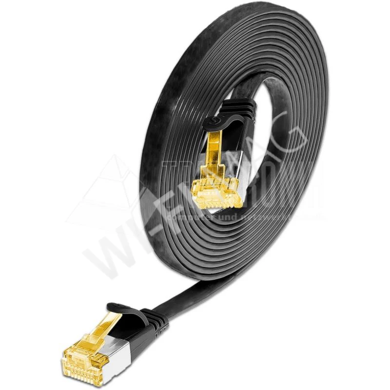 Кабель Wirewin SLIM STP Cat.6A, 2.0 м черный