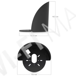 Ubiquiti UniFi G6 Dome Camera Weather Shield Black, черный козырек для защиты от непогоды камер UVC-G6-Dome/Pro-Dome