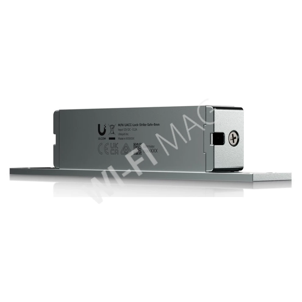 Ubiquiti UniFi Access Fail-Safe Strike Lock 8mm, электрический замок с защелкой