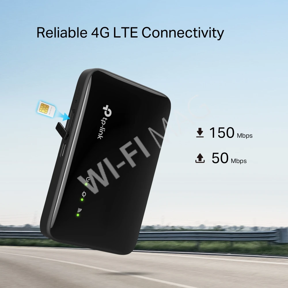 TP-Link M7005, мобильный LTE-роутер Wi‑Fi 6 4G