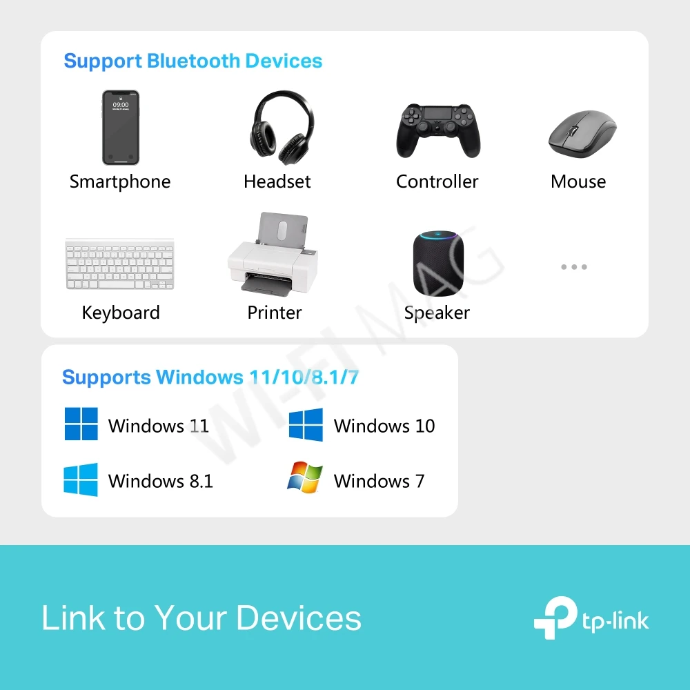 TP-Link UB600, беспроводной Nano USB‑адаптер Bluetooth 6.0