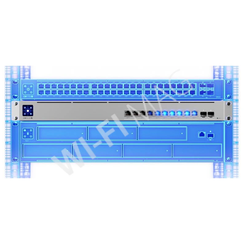 Ubiquiti UniFi Switch Pro XG 10 PoE, коммутатор с 10-ю портами Etherlighting™10 Гбит/с RJ45 PoE+++ и 2-мя SFP+