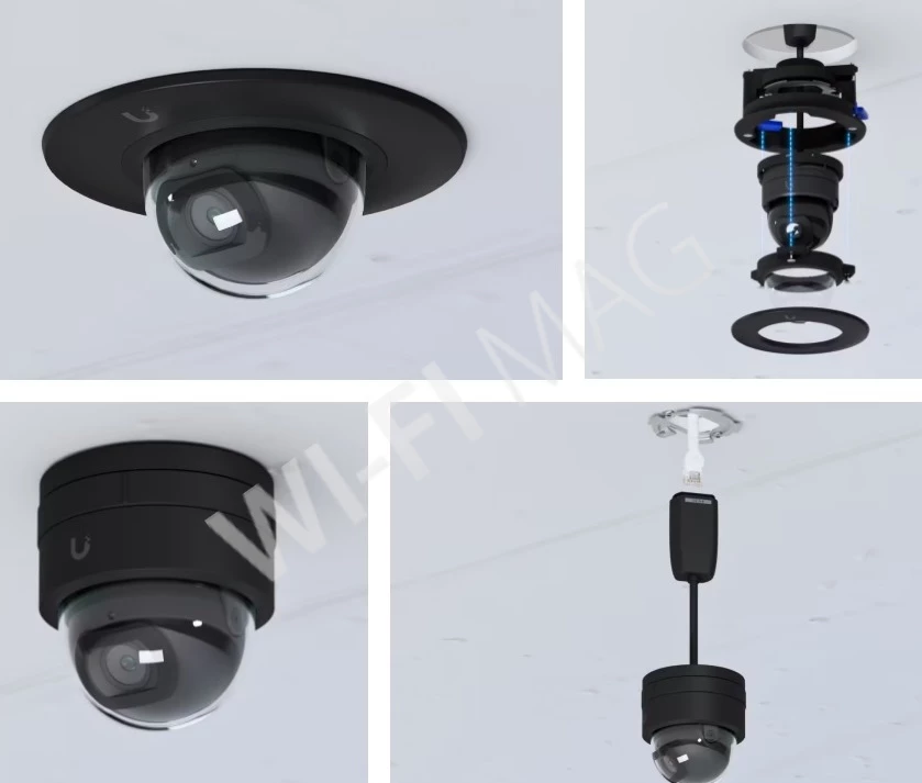 Ubiquiti UniFi G5 Dome Ultra Camera Black, 4 Мп черная купольная IP-видеокамера с ночным видением