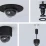 Ubiquiti UniFi G5 Dome Ultra Camera Black, 4 Мп черная купольная IP-видеокамера с ночным видением