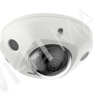 Hikvision DS-2CD2543G2-IS(4 mm) 4Мп уличная купольная с EXIR-подсветкой до 30 м и микрофоном IP-видеокамера