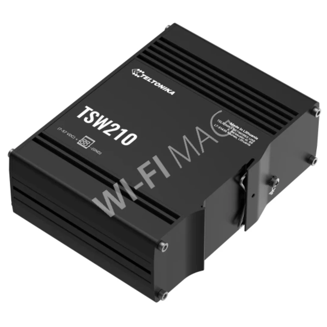 Teltonika TSW210 промышленный неуправляемый коммутатор