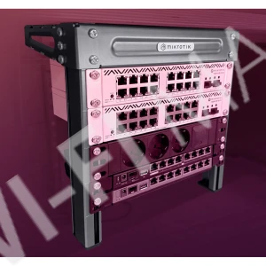 Mikrotik SolidRACK 5 mini (SR-5U-mini) настольная стойка 10 дюймов высотой 5U с регулируемым углом наклона