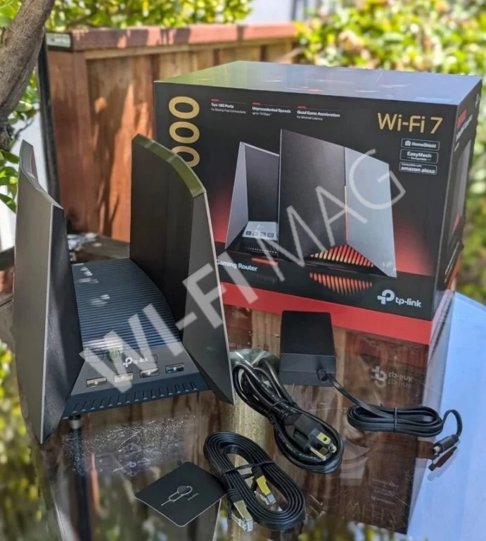 TP-Link Archer GE800 BE19000 Tri-Band Wi-Fi 7 Gaming Router, трехдиапазонный игровой маршрутизатор Wi‑Fi 7