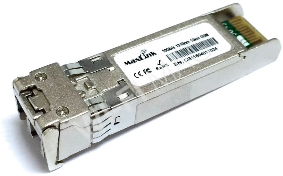 Max Link 10G SFP+ optický modul, outdoor -40°C, SM, 1310nm, 10km, 2x LC konektor, DDM, оптический модуль