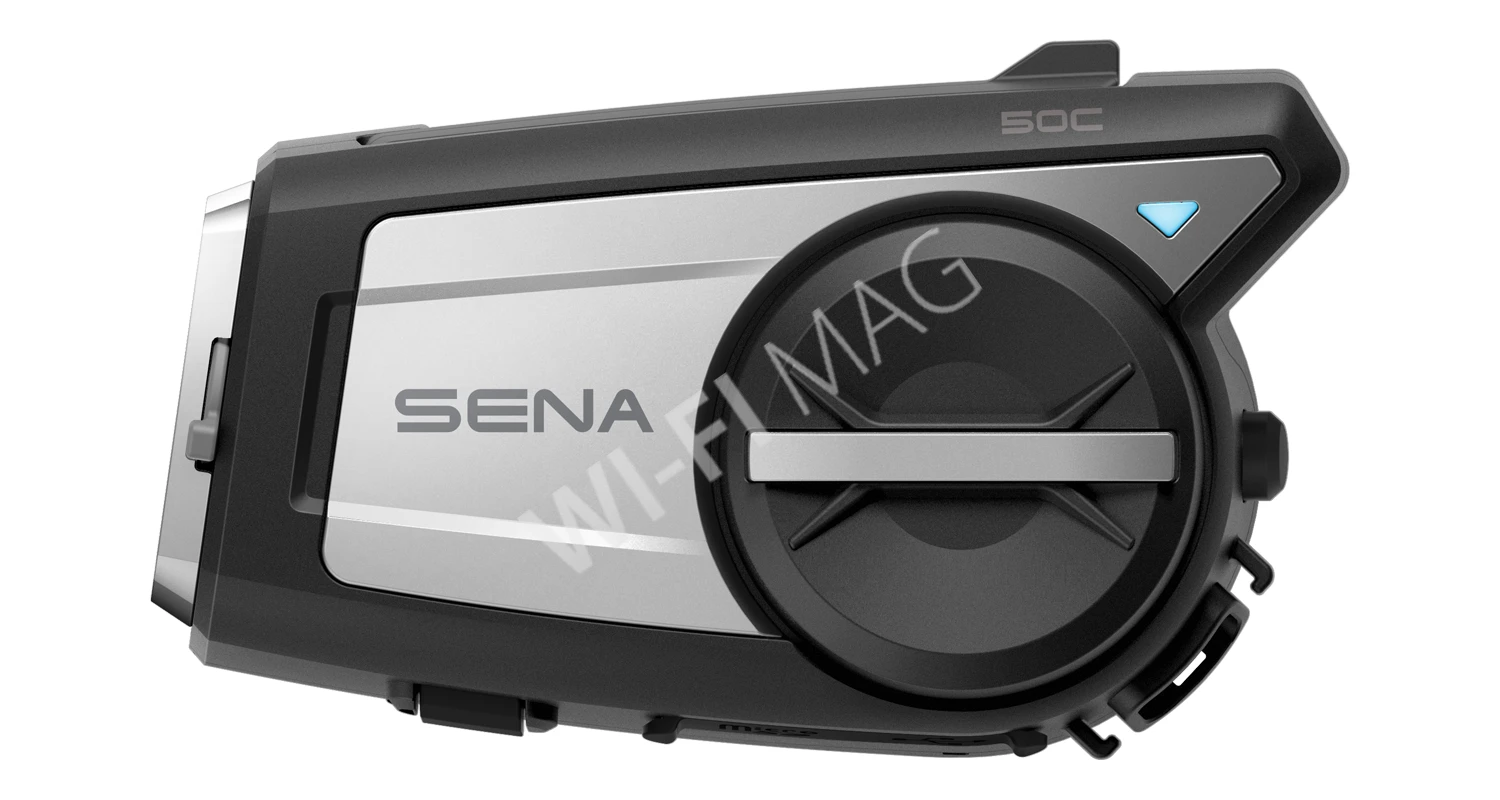 SENA 50C Bluetooth 5.0 мотогарнитура cо встроенной 4K экшн-камерой