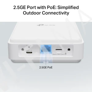 TP-Link NE200-Outdoor, уличный маршрутизатор 5G со слотом для карты памяти и питанием по PoE